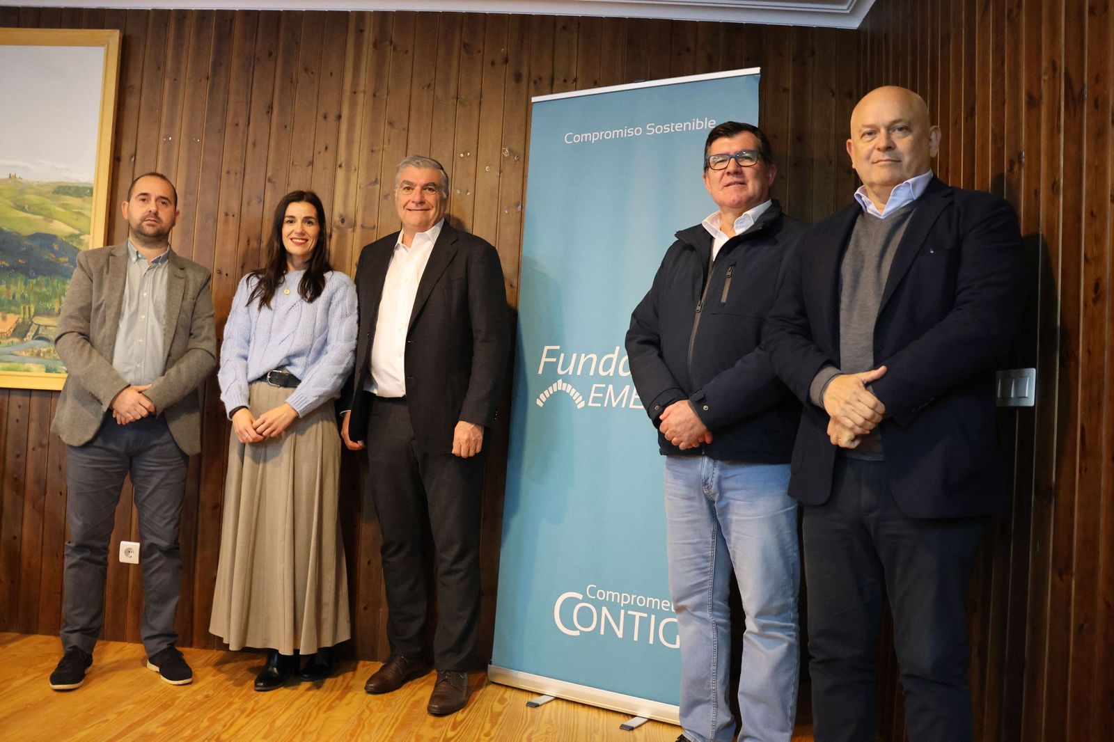 José Francisco García, Marina Navas, David Gower y Joaquín Merino en la presentación del Plan de Actuación 2026.