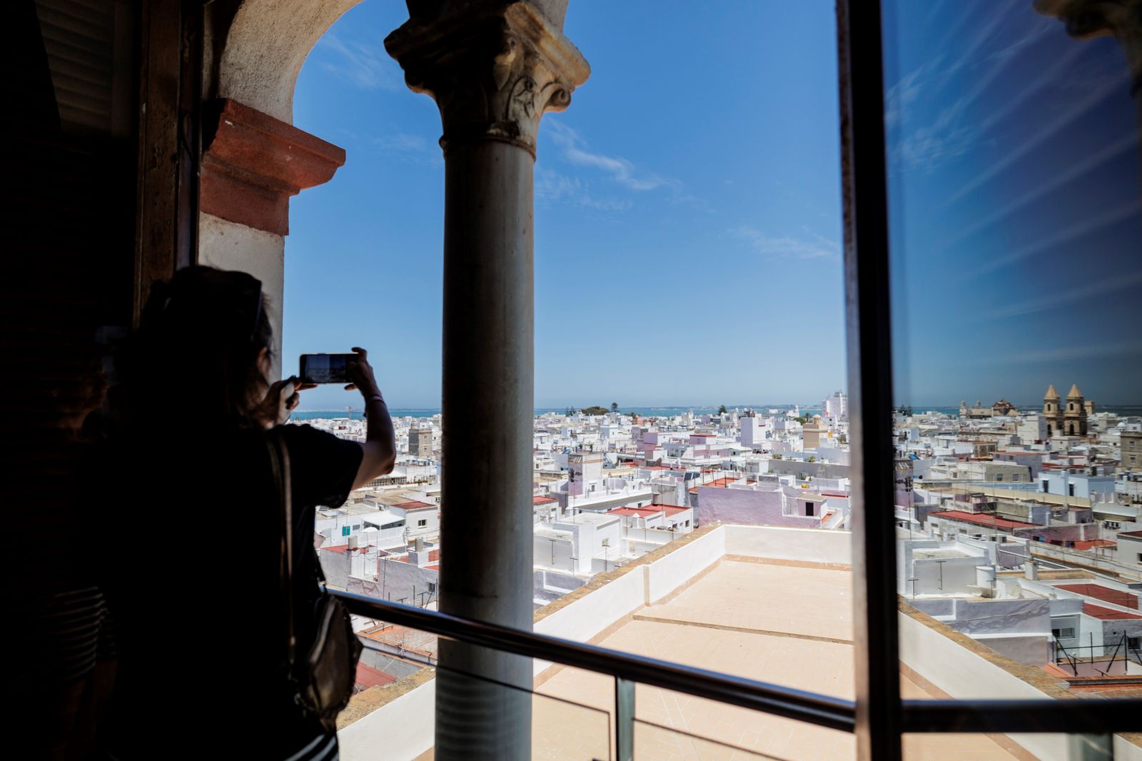 Las imágenes del interior de la Torre Tavira