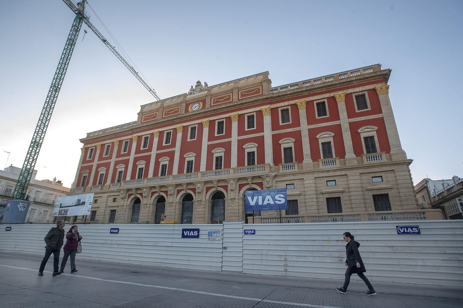 El Ayuntamiento de San Fernando, en una imagen reciente.