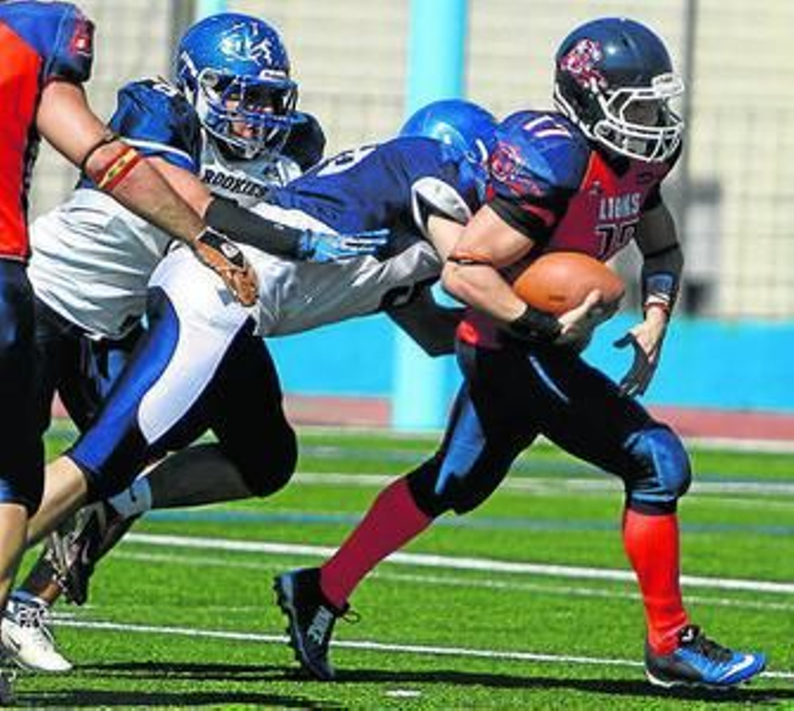 Uno de los partidos de la pasada temporada de los Granada Lions.