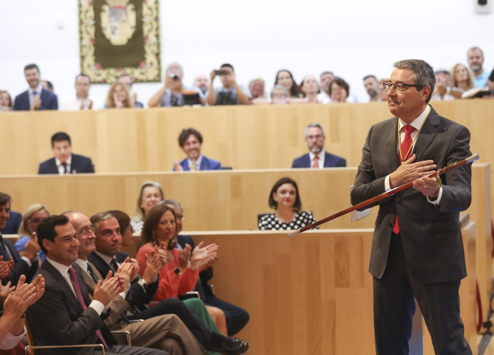 Las fotos del Pleno de la constitución de la Diputación de Málaga