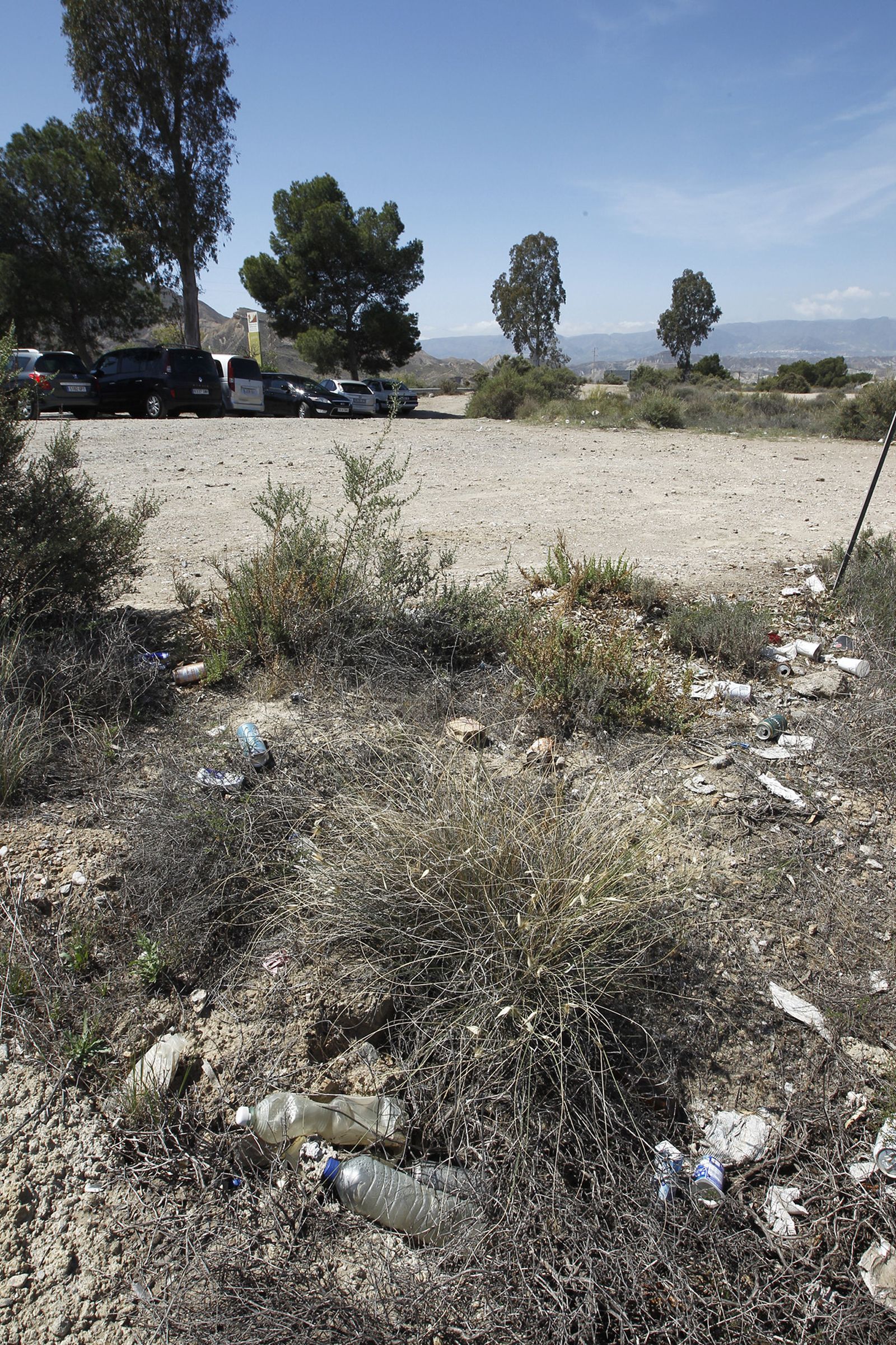 Fotogalería basura en el Desierto de Tabernas