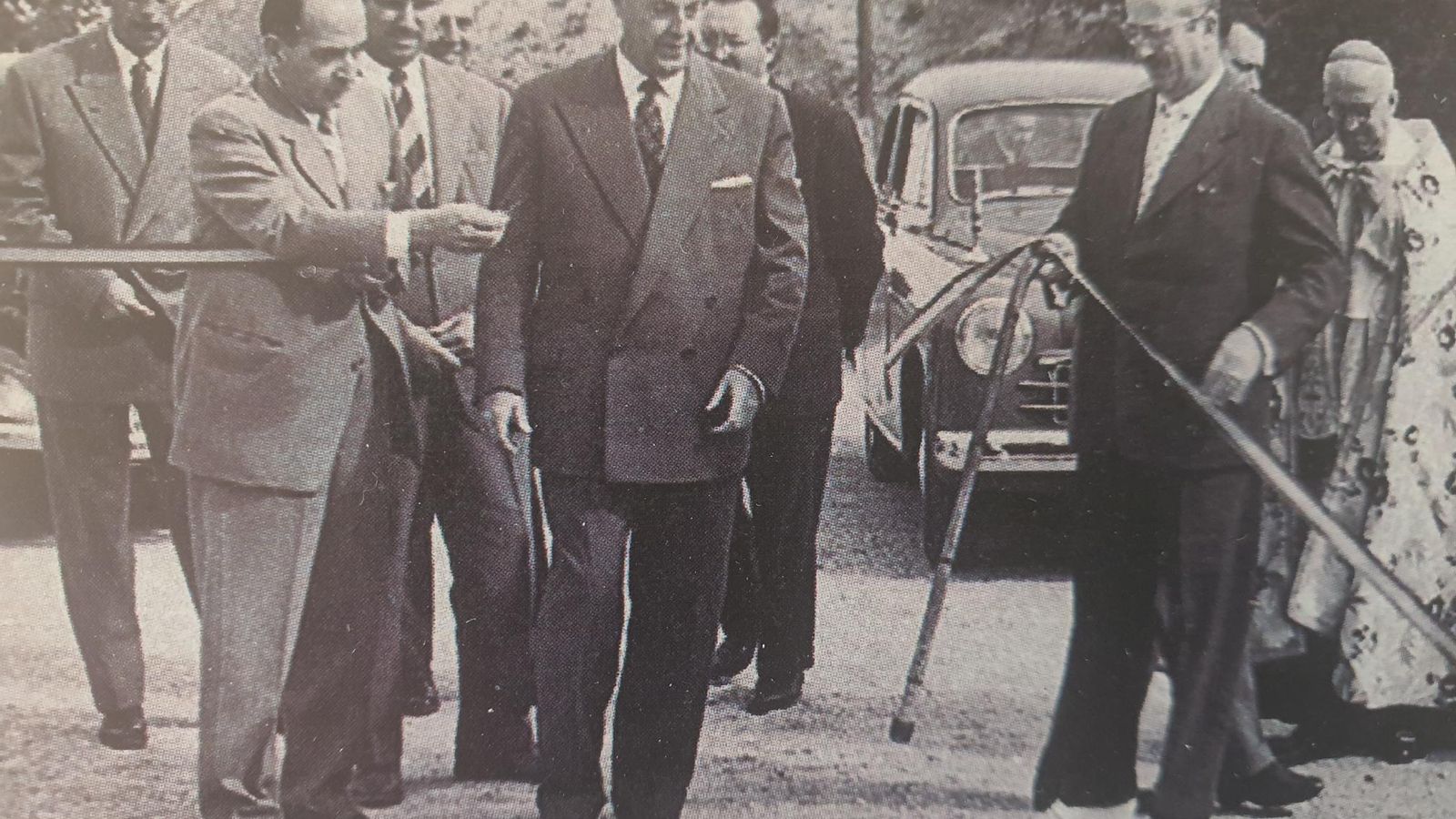 Inauguración de la carretera de la Cabra