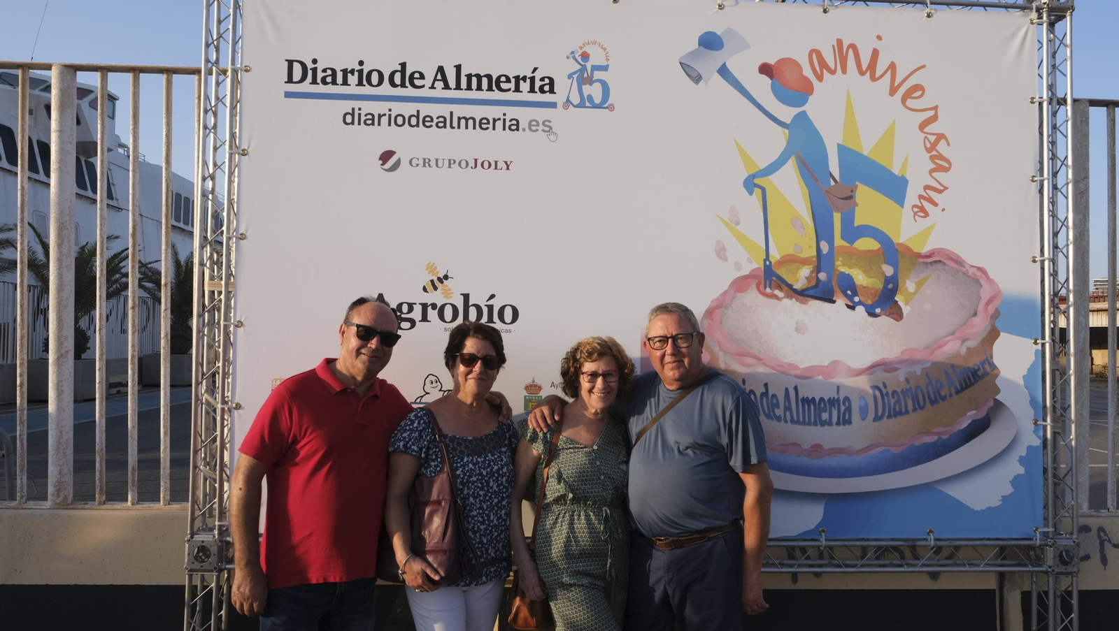 Imágenes de los asistentes a la Gala 15 Aniversario Diario de Almería