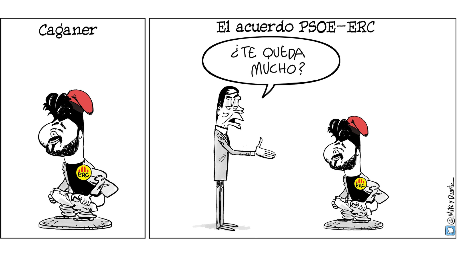 Diciembre. El pacto entre PSOE y ERC.