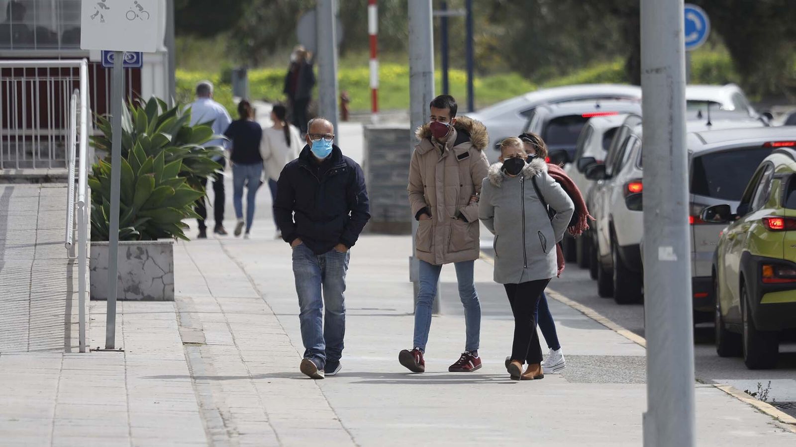 Las fotos del polígono de Palmones, tras el levantamiento del cierre  perimetral de Algeciras y Castellar