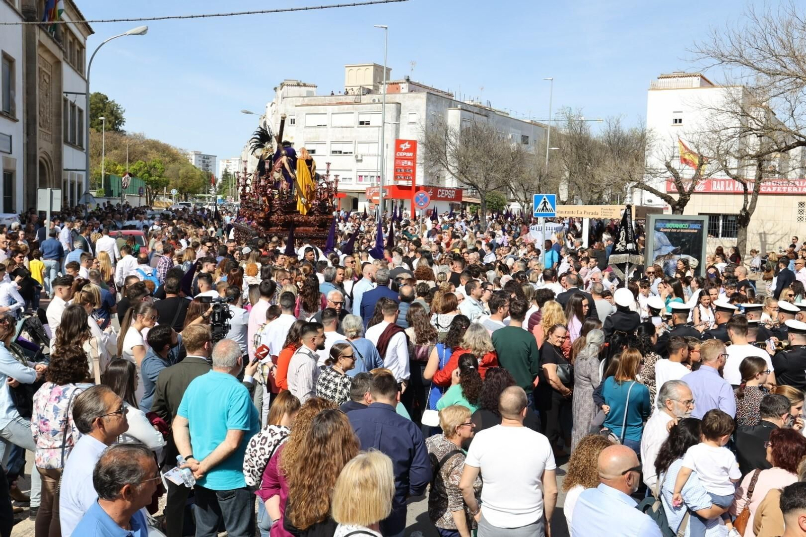 Lunes Santo en Jerez: las imágenes de la hermandad de la Candelaria