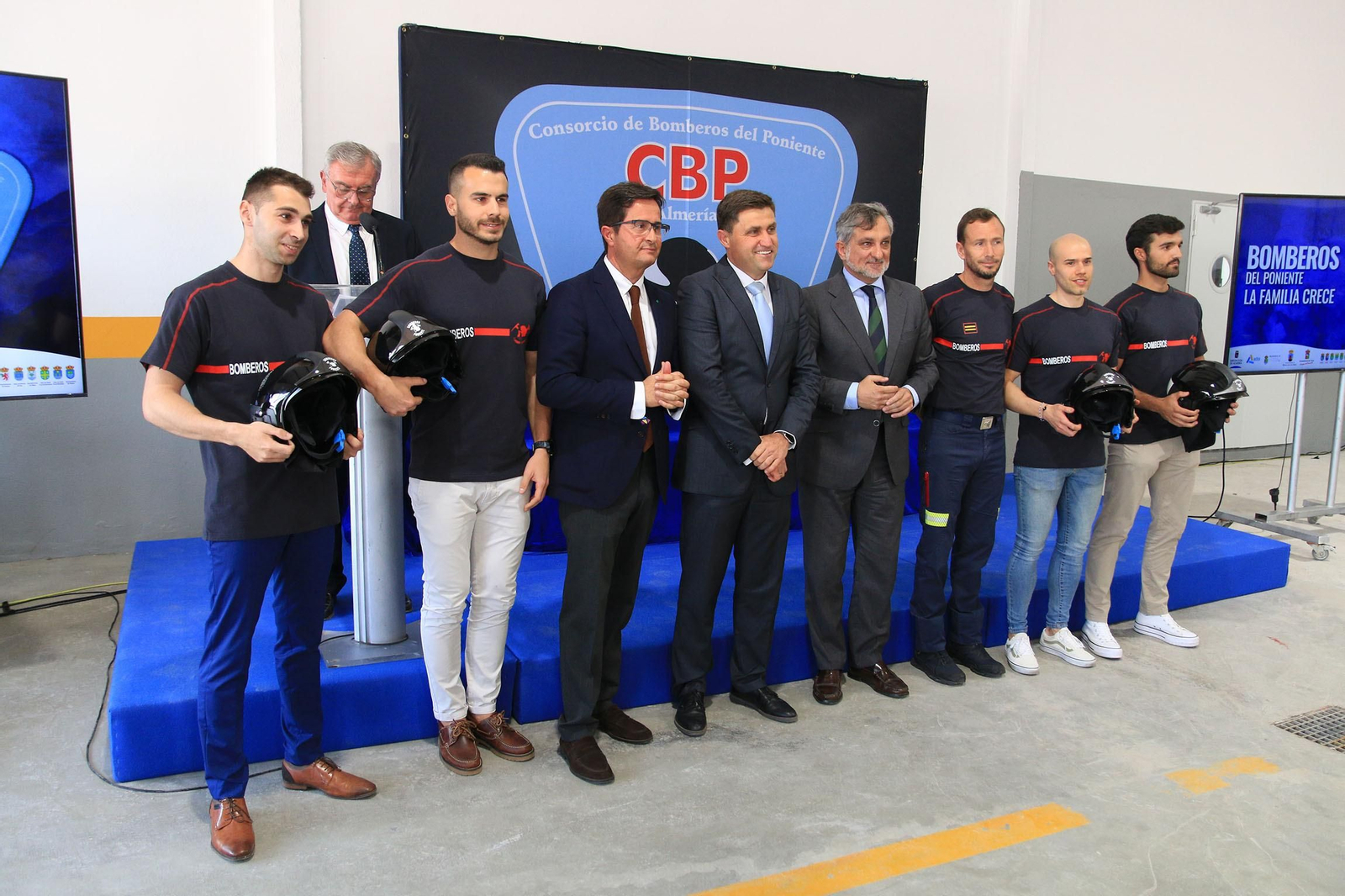 Inauguración del Parque de Bomberos de El Ejido Inauguración del Parque de Bomberos de El Ejido