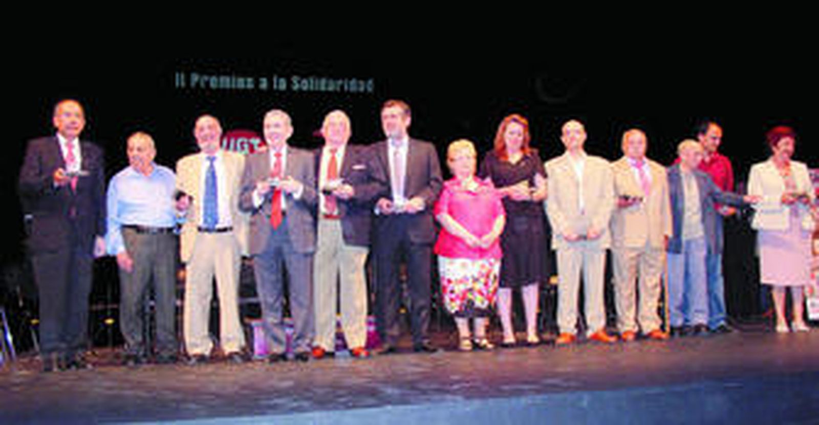 II Premios de UGT a la Solidaridad