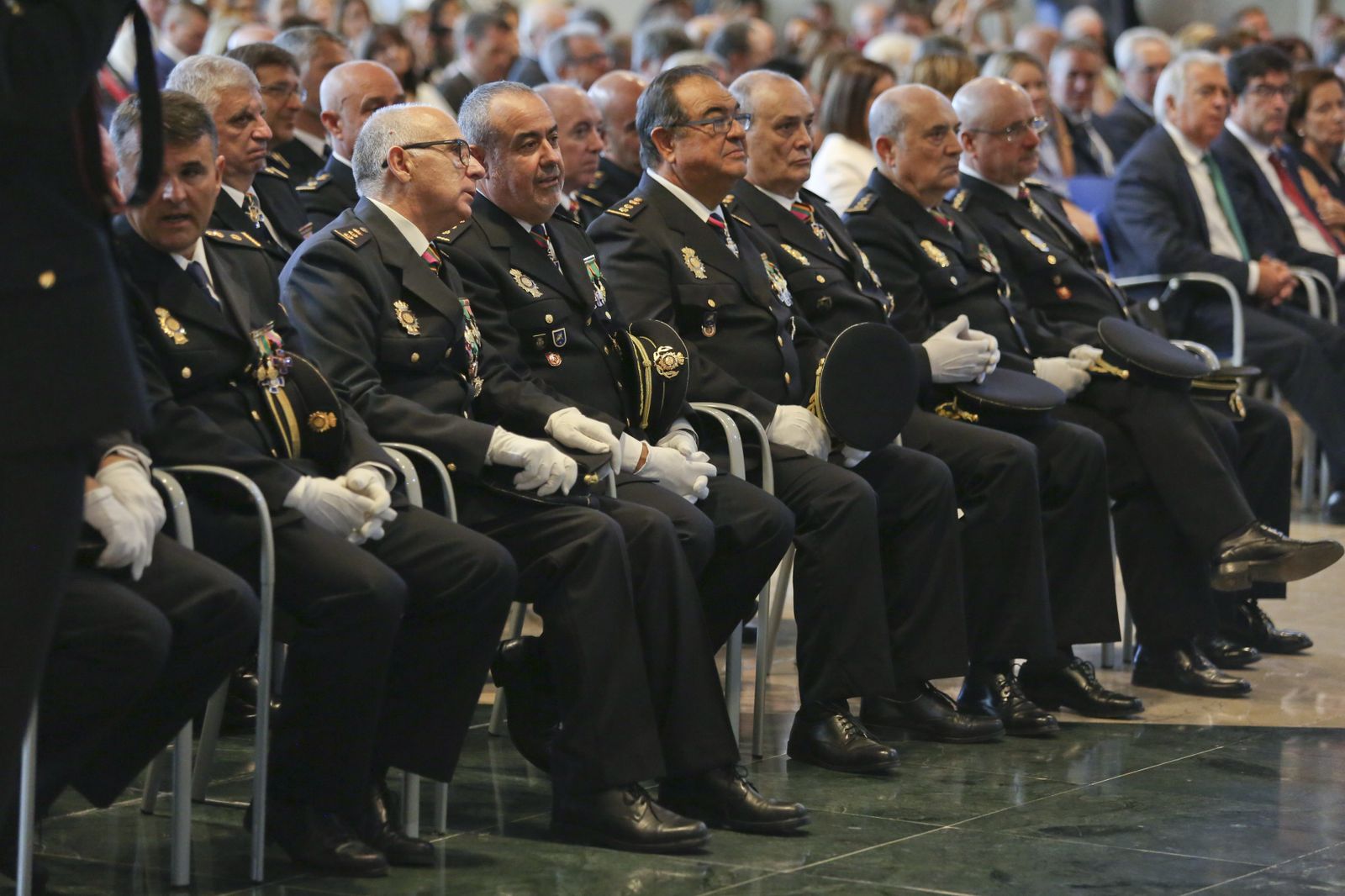 Las fotos del día del patrón de la Policía Nacional en Málaga