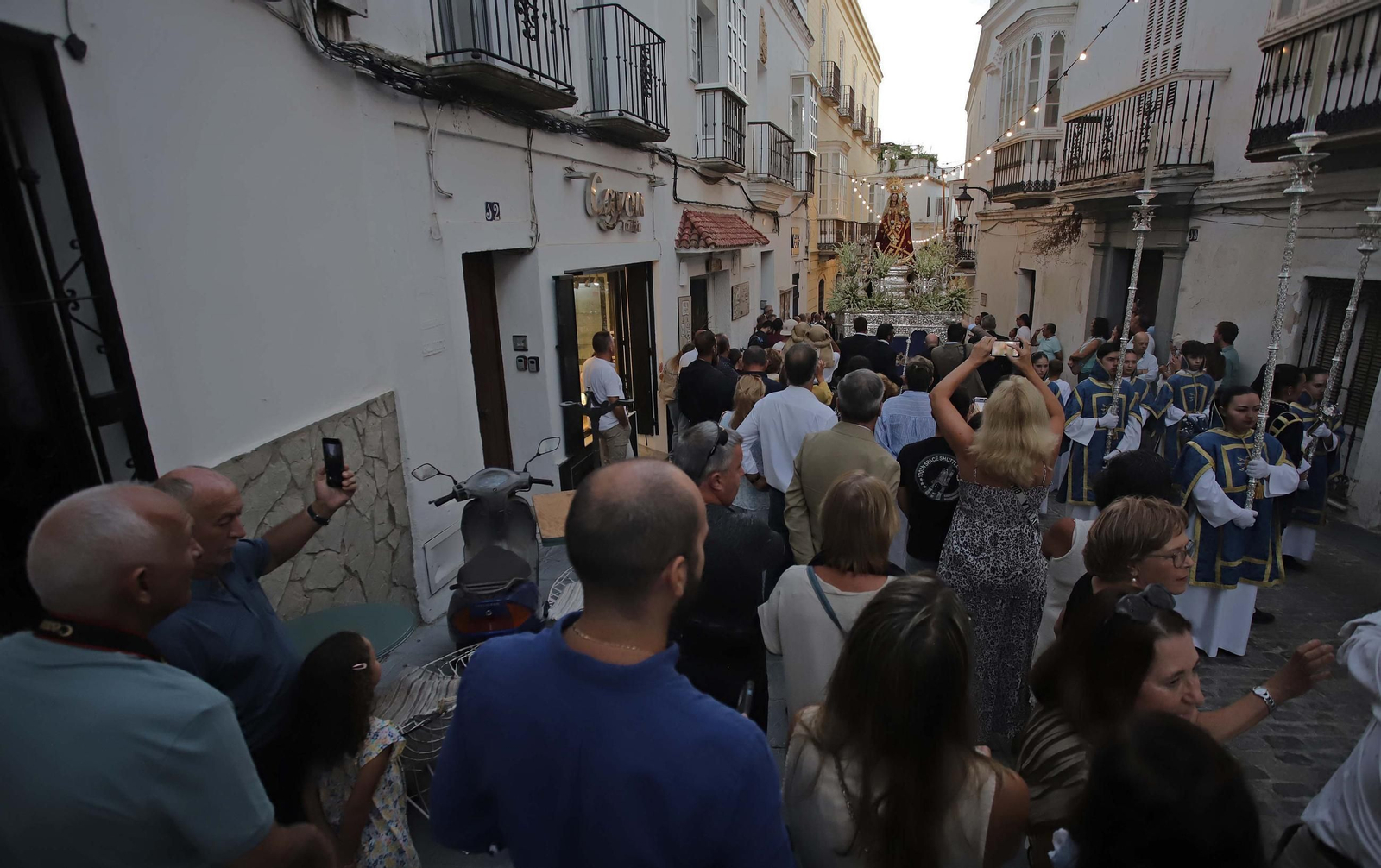 Fotos de la procesión de la Virgen de la Luz en Tarifa