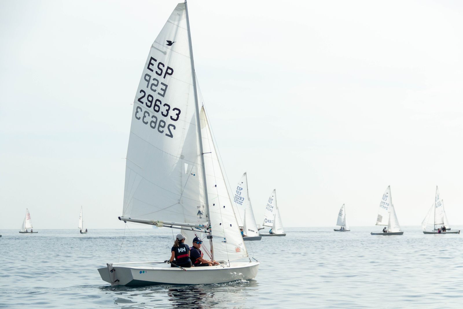 La Costa acoge el Campeonato de Europa Mixto de vela de la clase Snipe