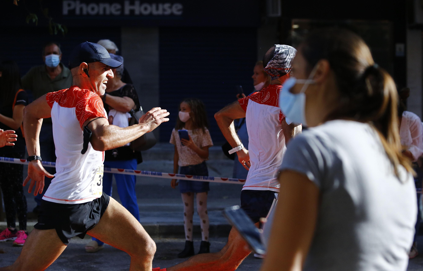 Las fotos de la primera carrera urbana en Málaga tras la pandemia Las fotos de la primera carrera urbana en Málaga tras la pandemia