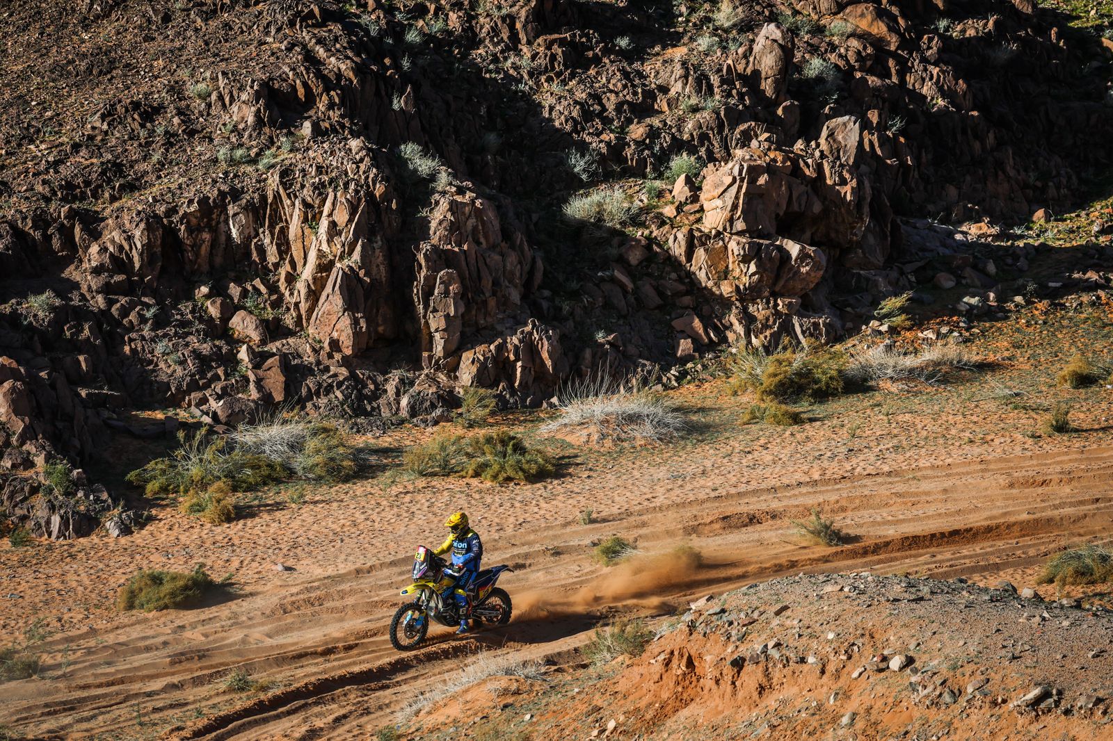 La etapa 9 del Rally Dakar, en fotos