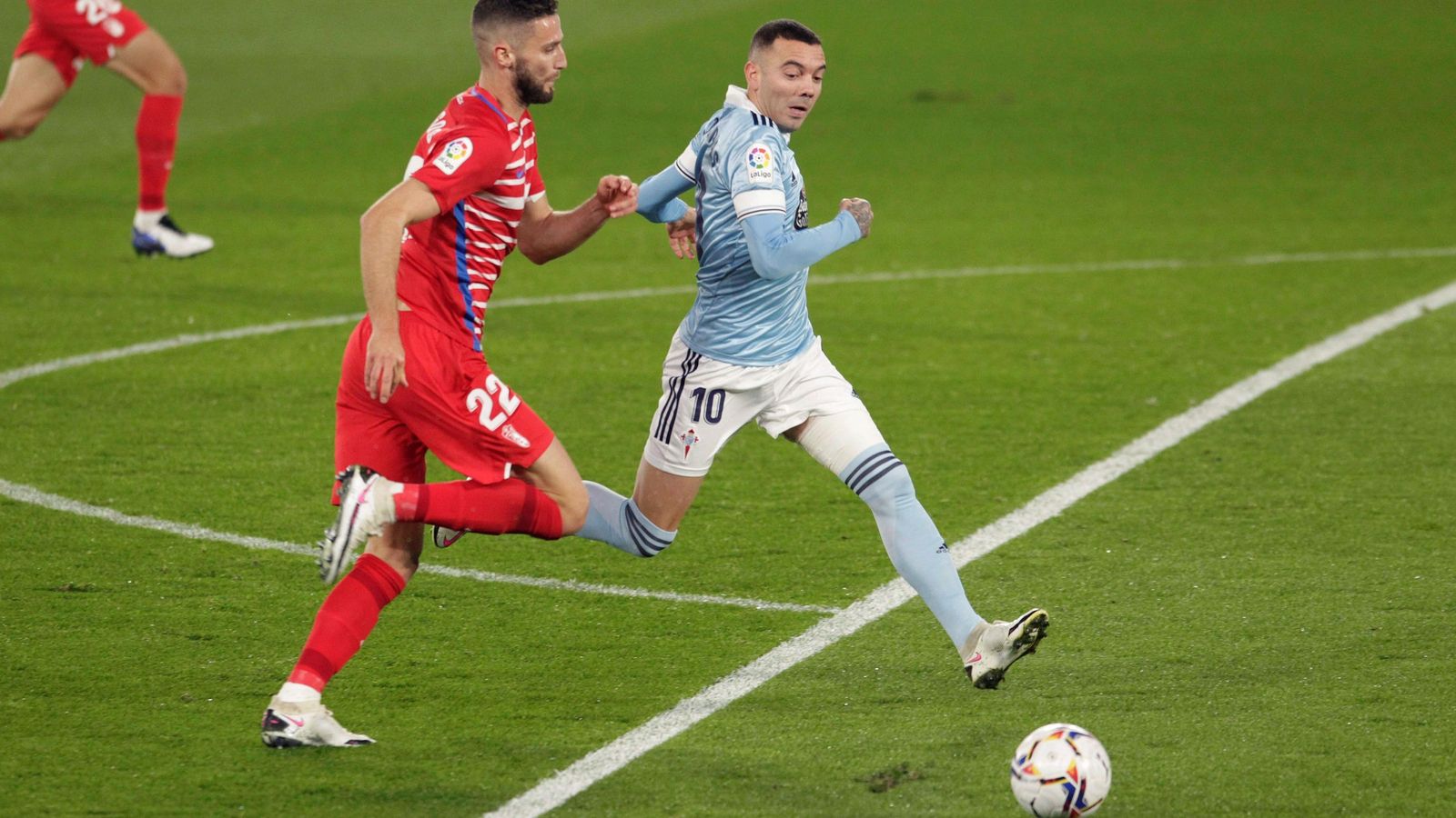 Iago Aspas fue un suplicio para la defensa rojiblanca.