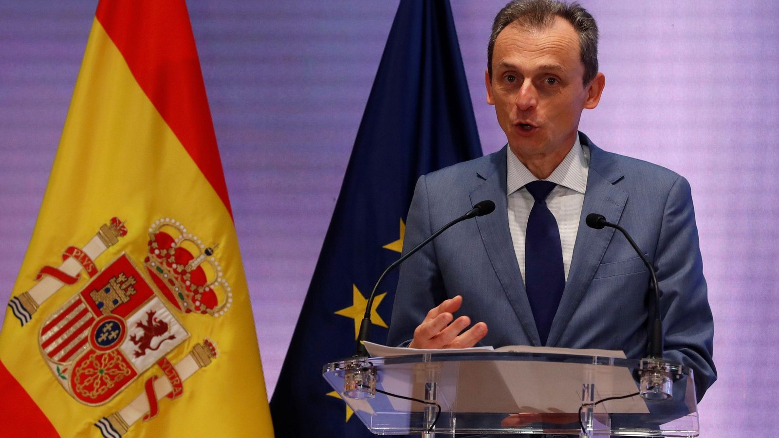 Pedro Duque en la presentación del Pacto por la Ciencia. Pedro Duque en la presentación del Pacto por la Ciencia.