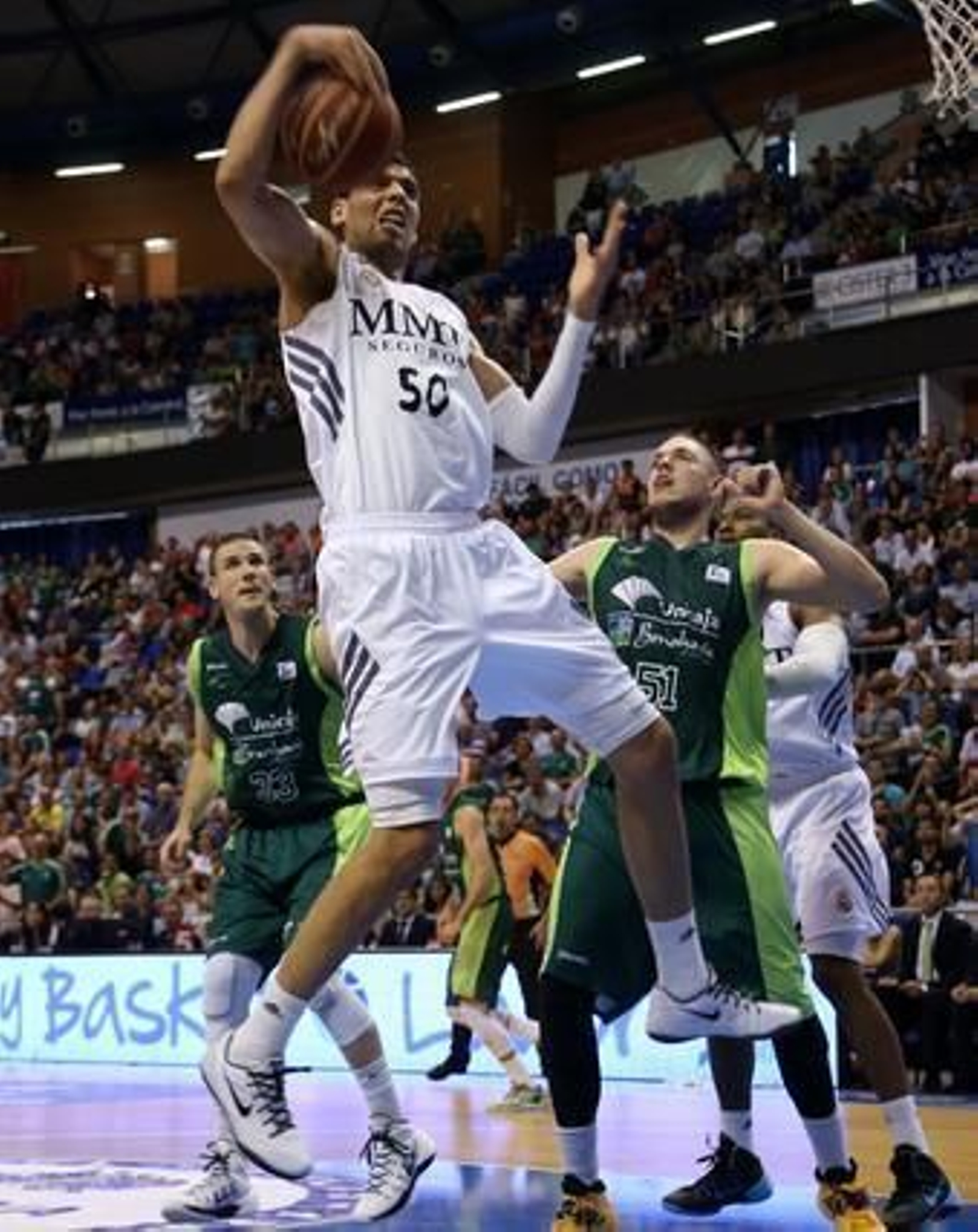 Las imágenes del Unicaja-Real Madrid