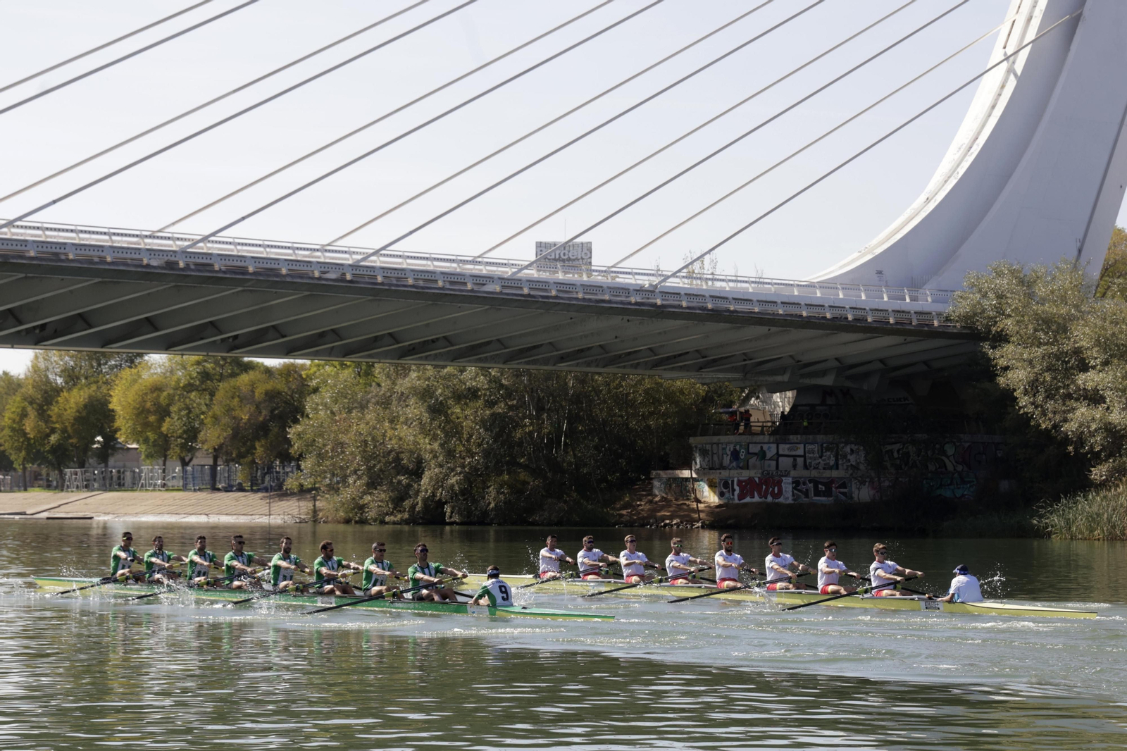 Las mejores imágenes de la Regata Sevilla-Betis