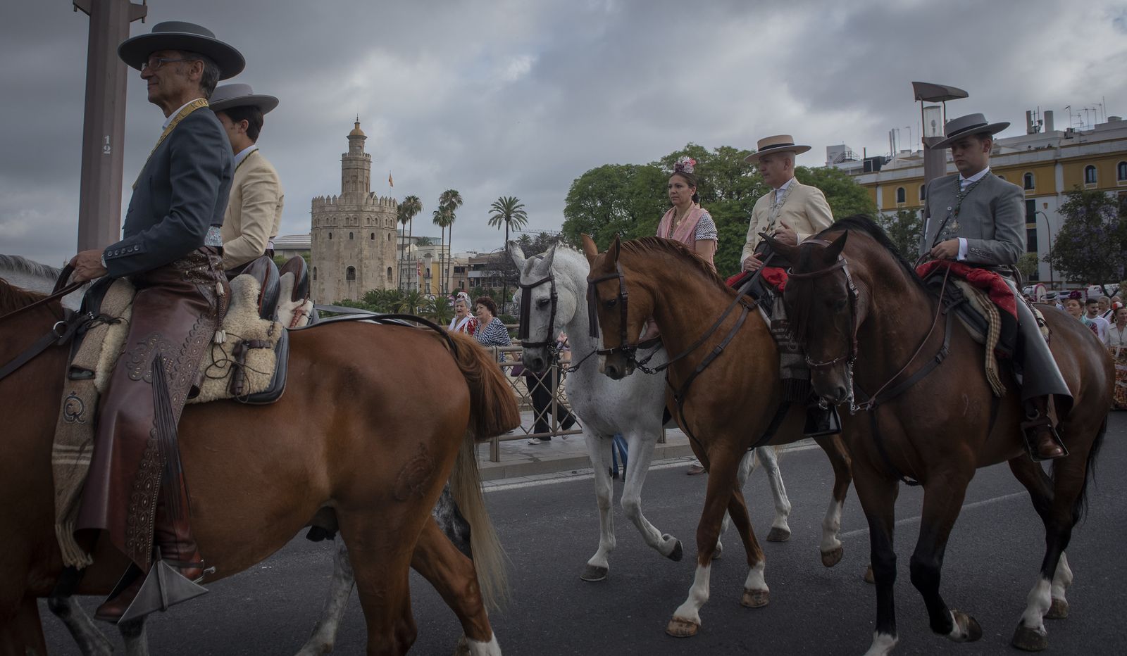 Las imágenes de la salida de la Hermandad del Rocío de Sevilla
