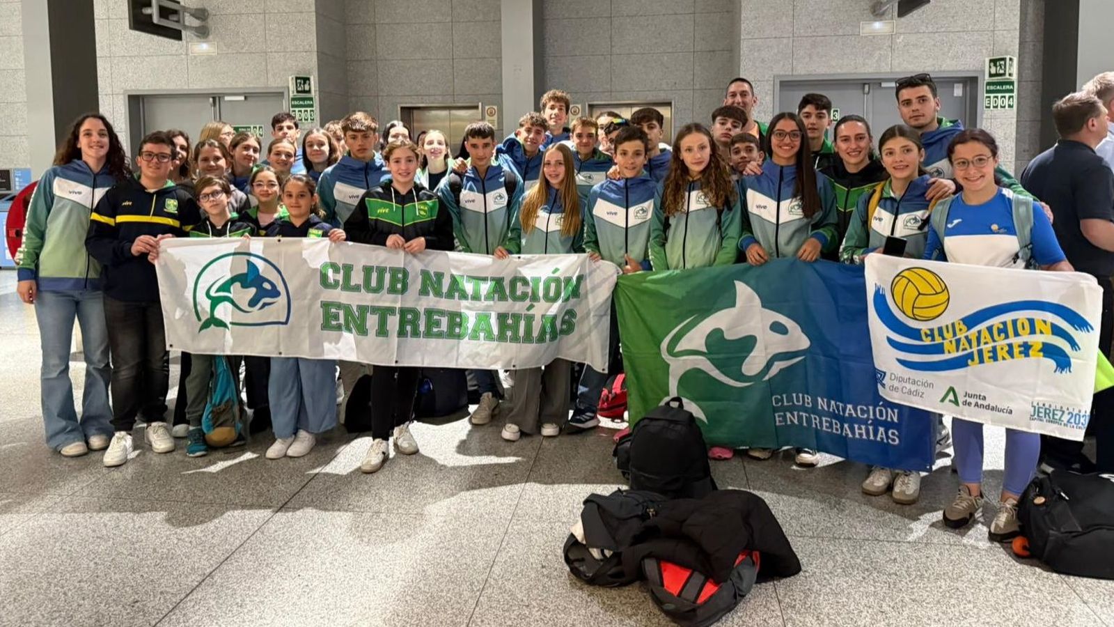 Los nadadores del CN Entrebahías del CN Jerez y del CN Los Barrios han brillado en Dinamarca.