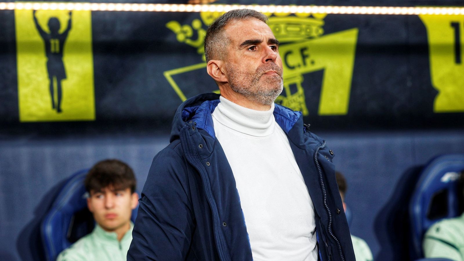 Gaizka Garitano, el ya exentrenador del Cádiz.