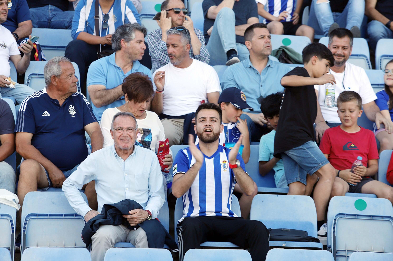 Imágenes del ambiente en el Recre-Jerez