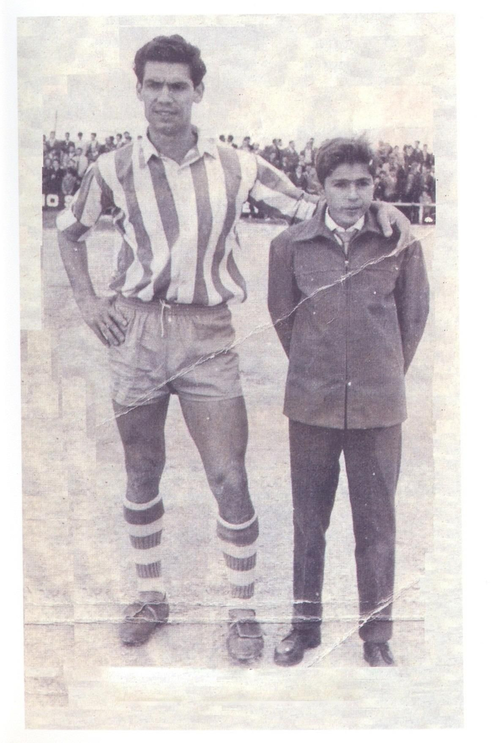 Juan José Foncubierta, en su etapa de futbolista del Algeciras.