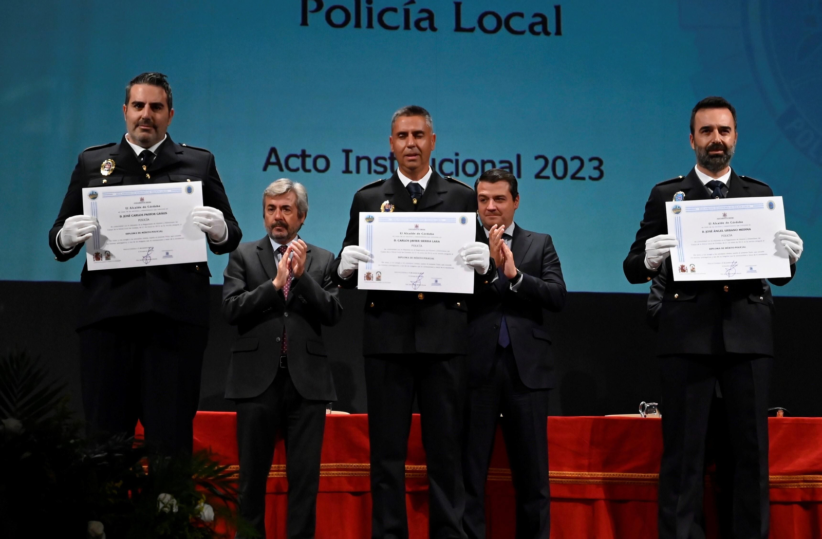 La celebración de la festividad del patrón de la Policía Local de Córdoba, en imágenes