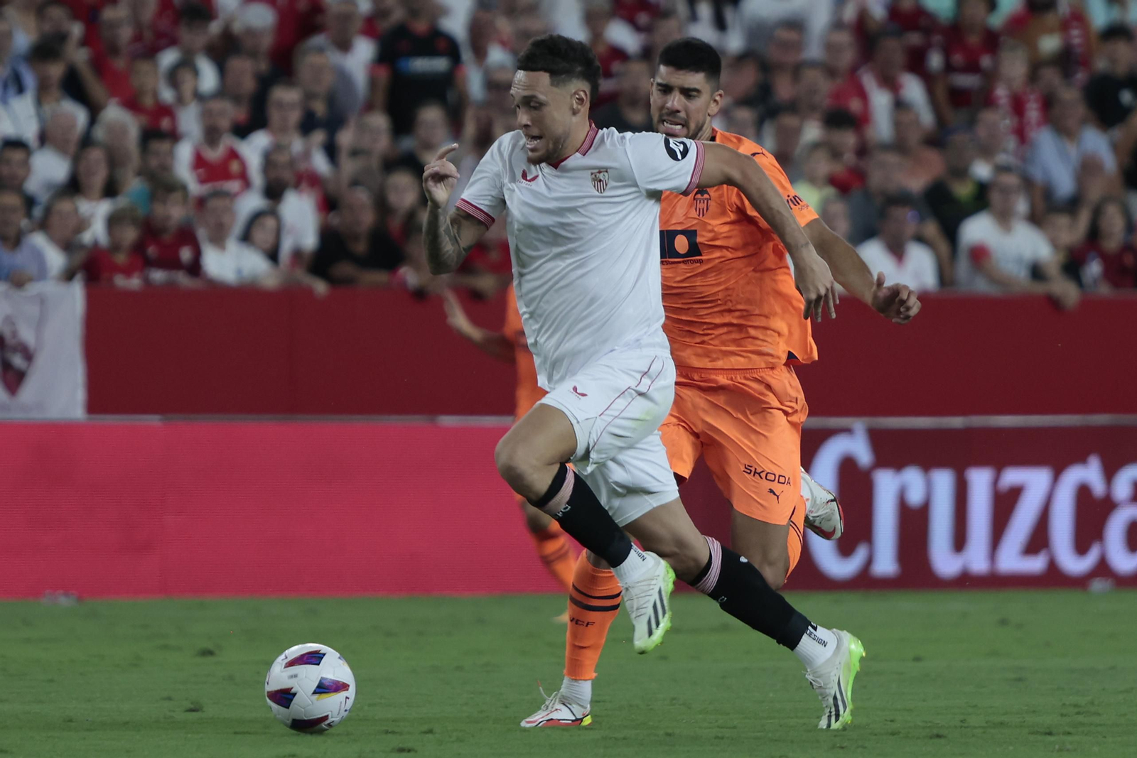 Las imágenes del Sevilla - Valencia