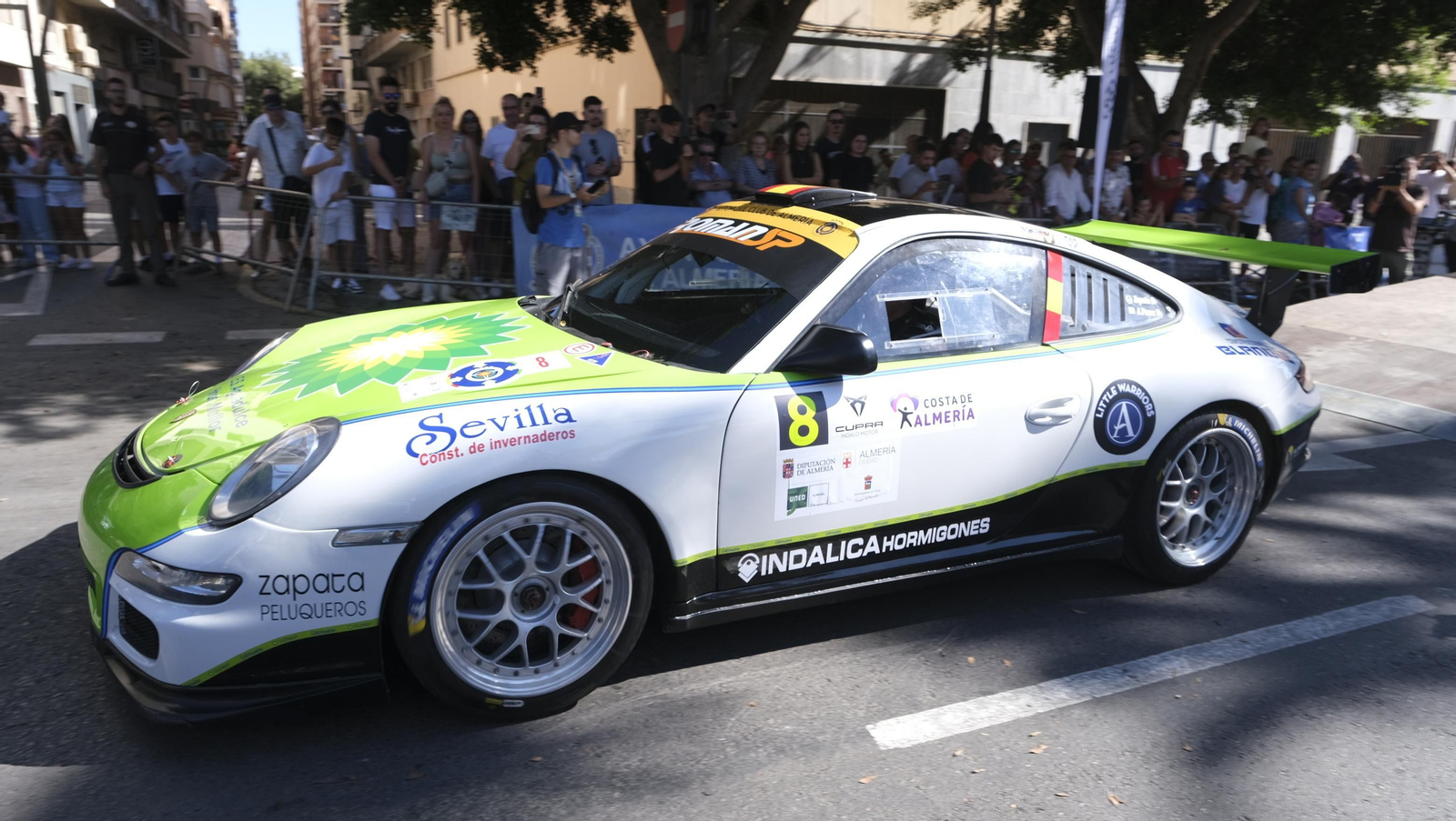 Imágenes de la salida del Rallye Costa de Almería