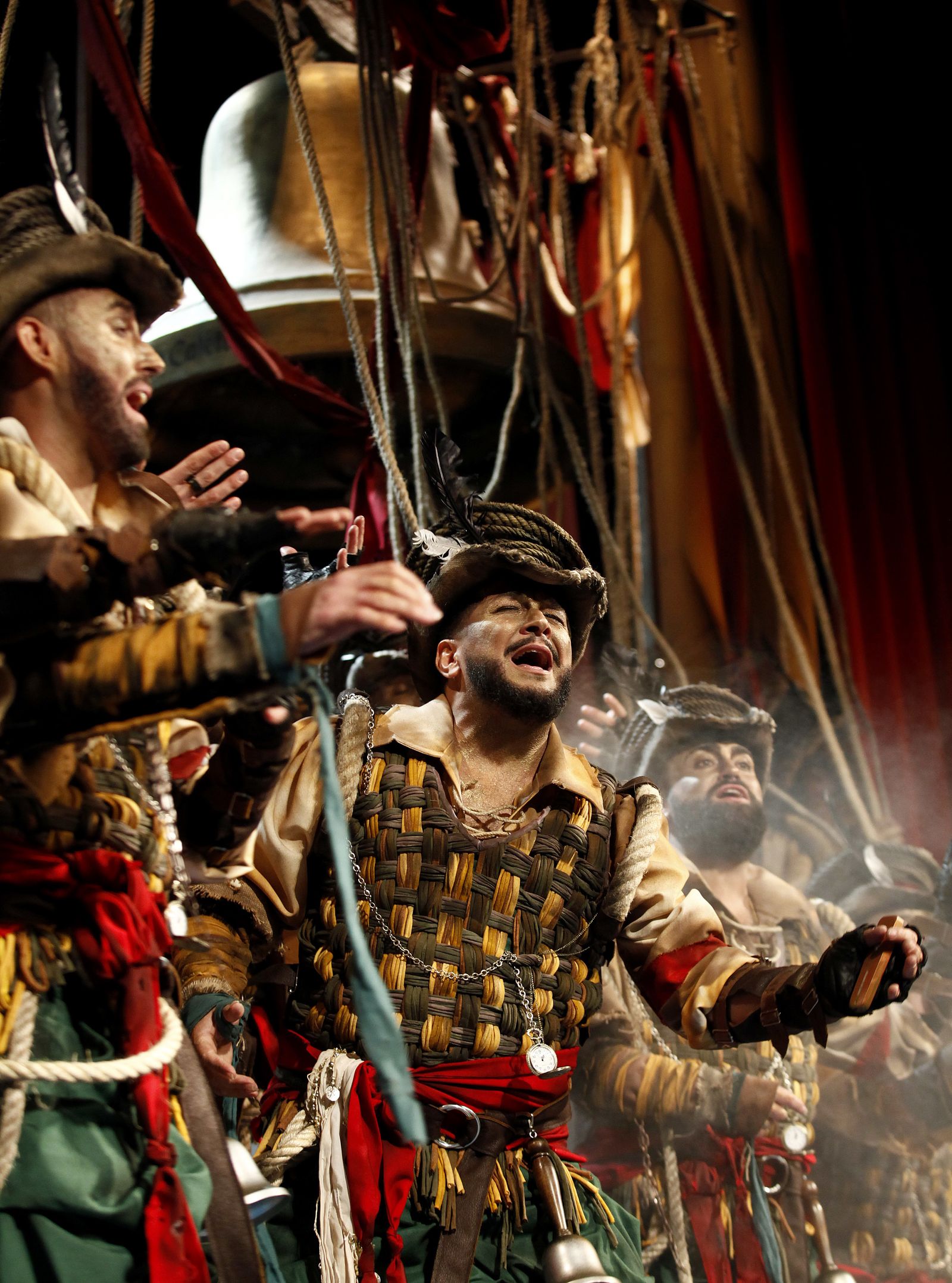 Las imágenes de la decimoctava función clasificatoria