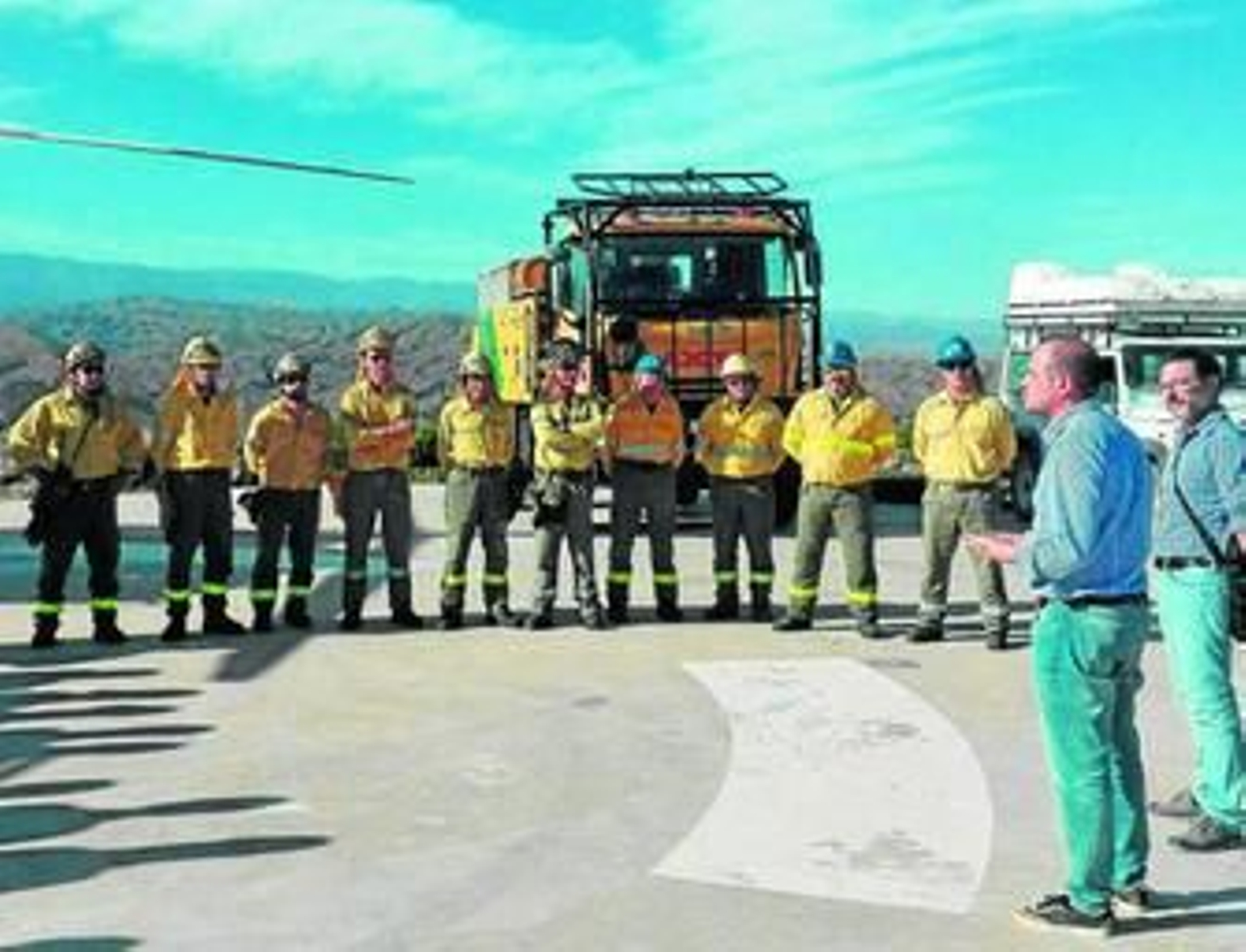 Los nuevos retenes de bomberos de Canjáyar y Gérgal, en punto muerto