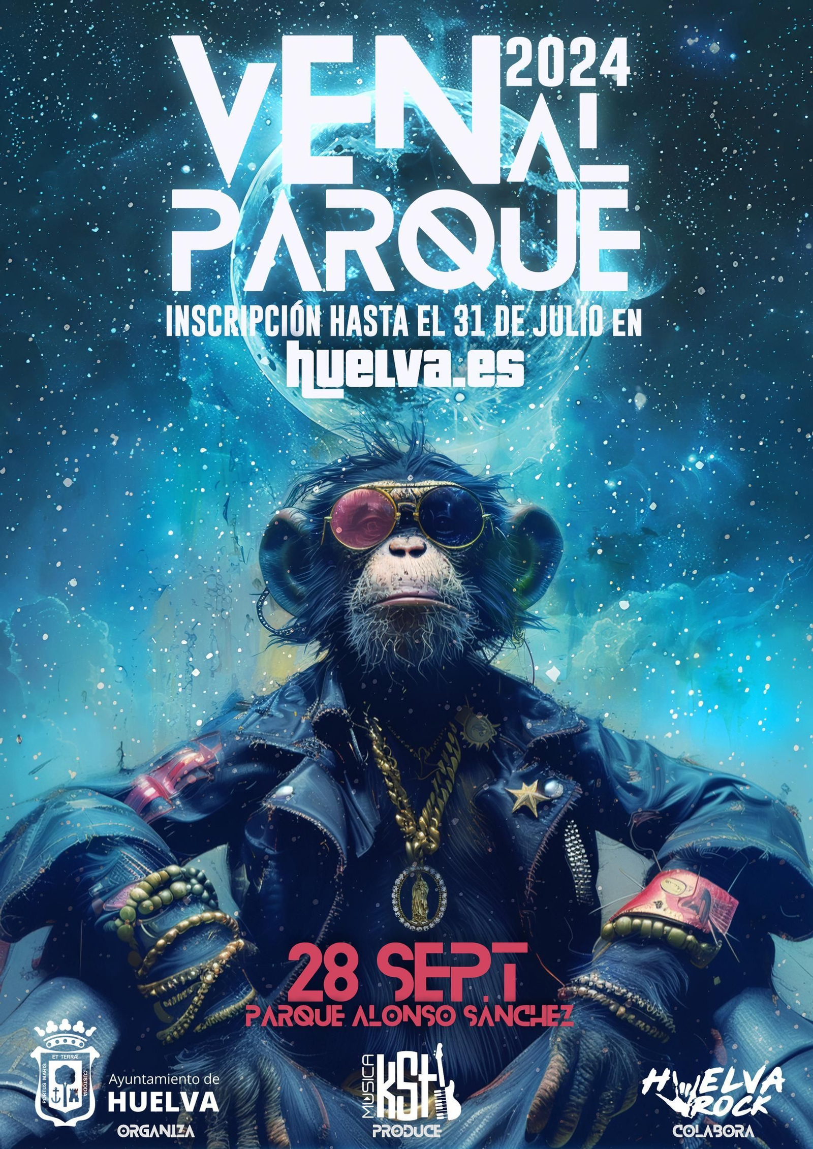 Cartel de 'Ven al Parque 2024'.