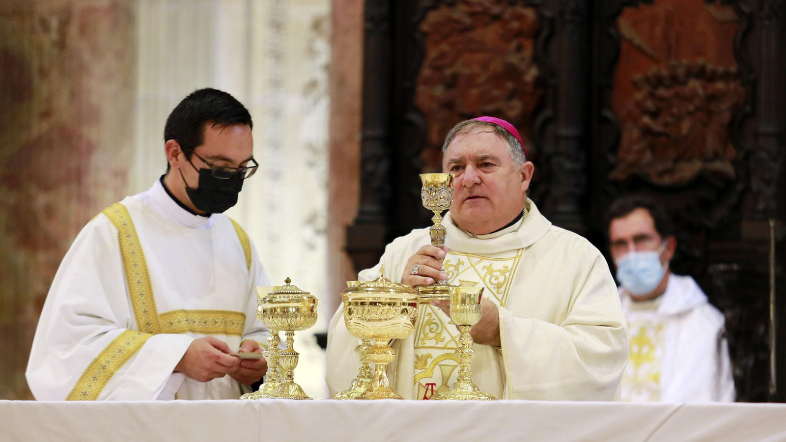 Última misa de D. José Mazuelos en Jerez como Obispo de Asidonia Jerez