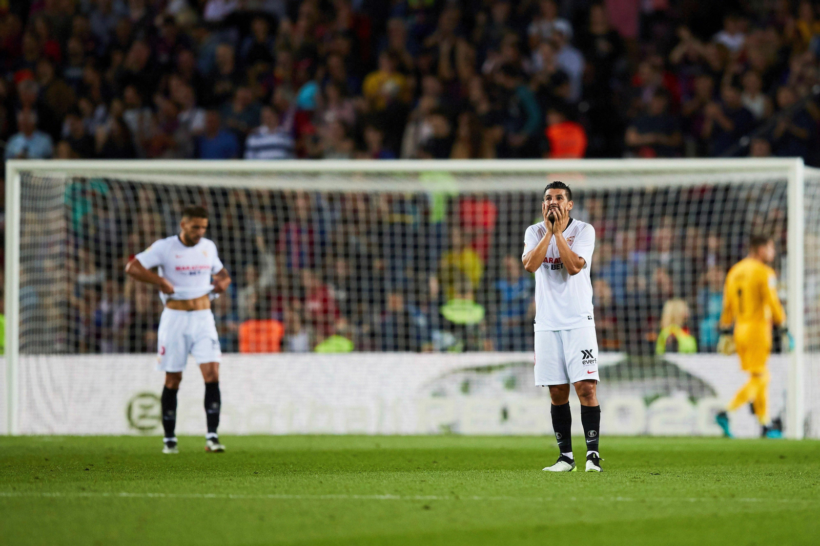 Las imágenes del Barcelona-Sevilla Las imágenes del Barcelona-Sevilla