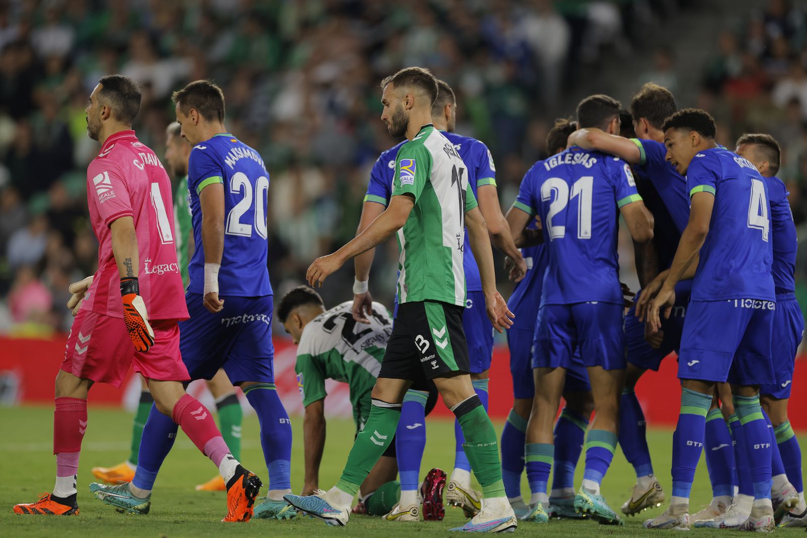 Las imágenes del Betis-Getafe