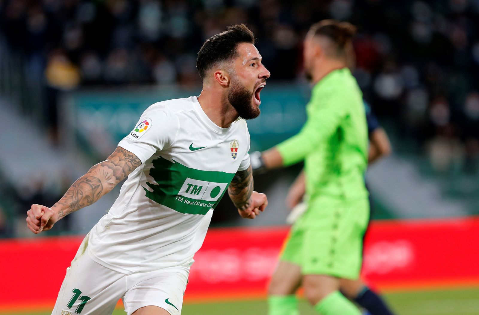 Las imágenes del Elche - Cádiz