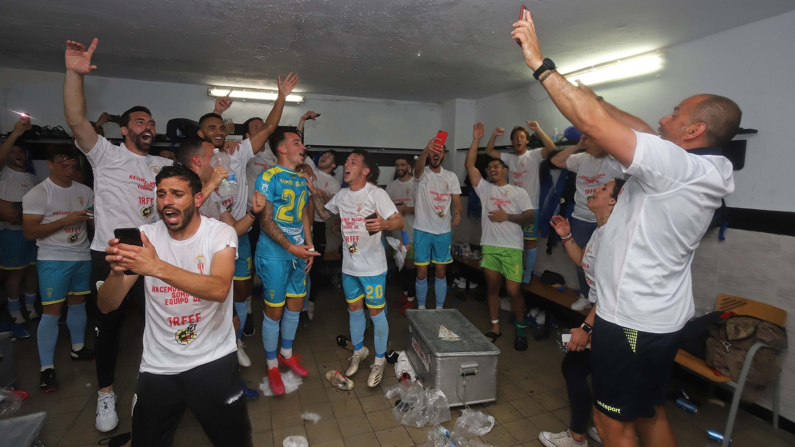 Fotos de la celebración del Algeciras CF