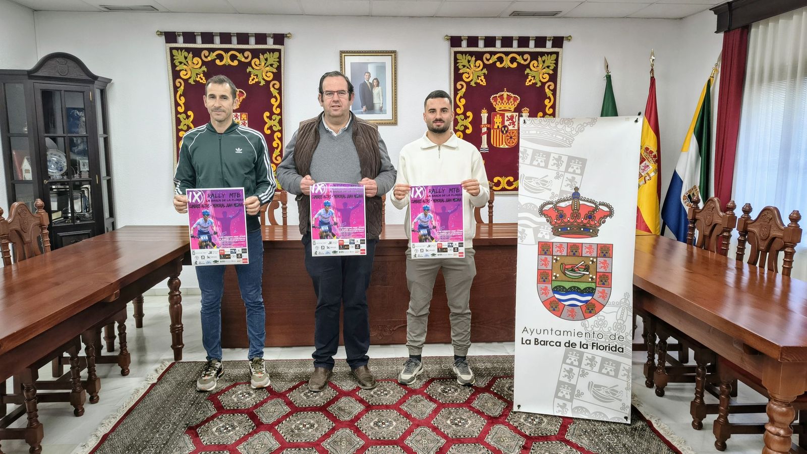 Un momento de la presentación del cartel.