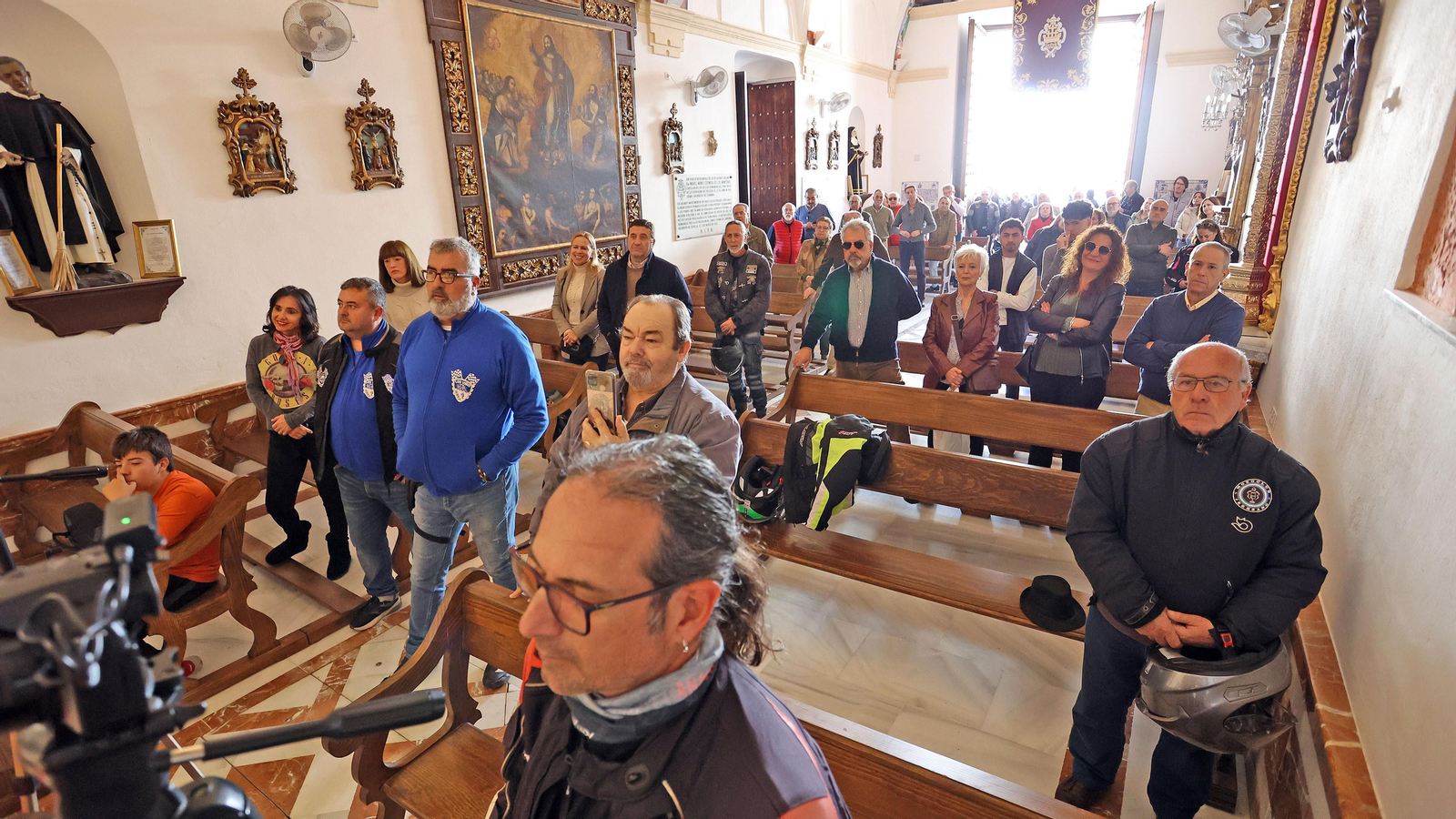 Prudencio Macías, motero enfermo de Esclerosis Múltiple que ha dado la vuelta a España en moto desde Jerez