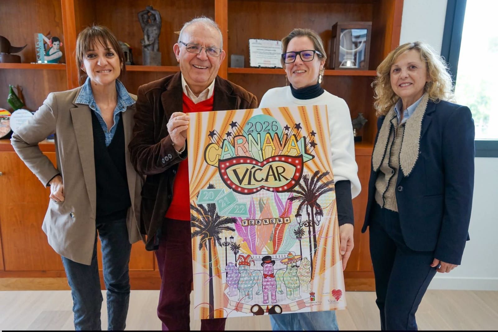 Presentación del cartel del carnaval 2026.