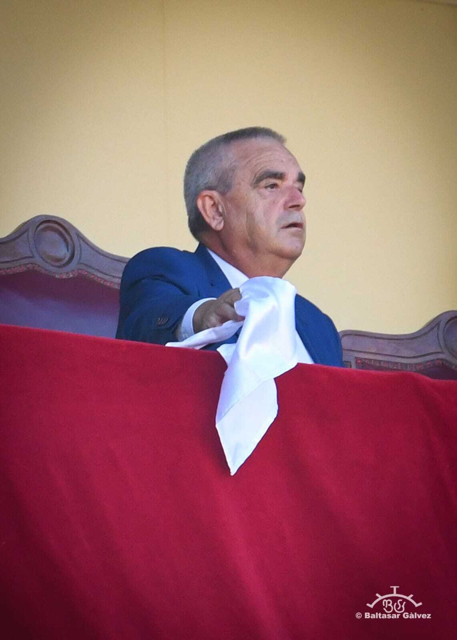 Francisco Javier Torres concede una oreja durante una corrida el pasado año.