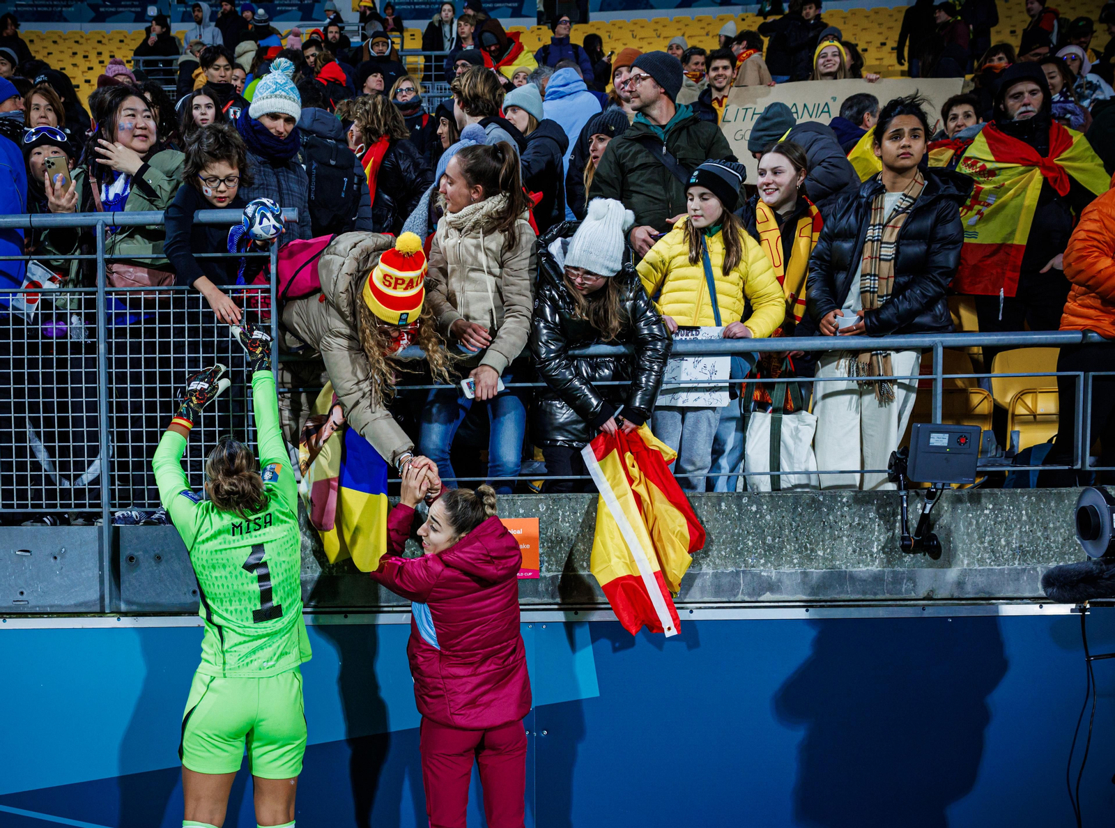 Las fotos de la goleada de Japón a España