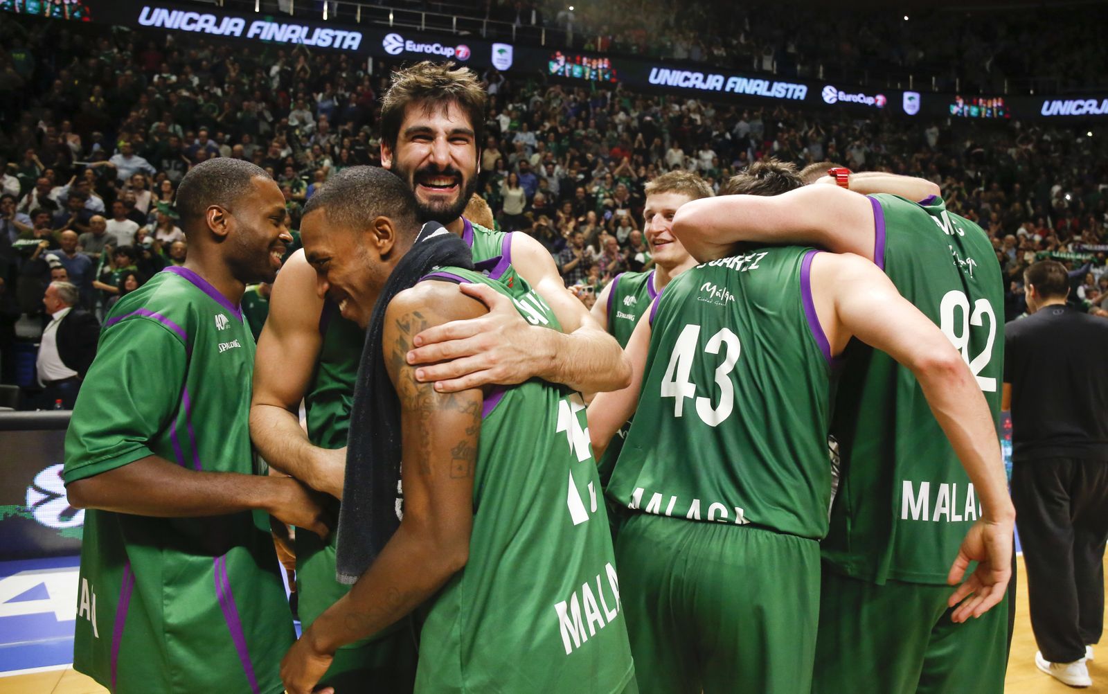 Las imágenes del Unicaja-Lokomotiv