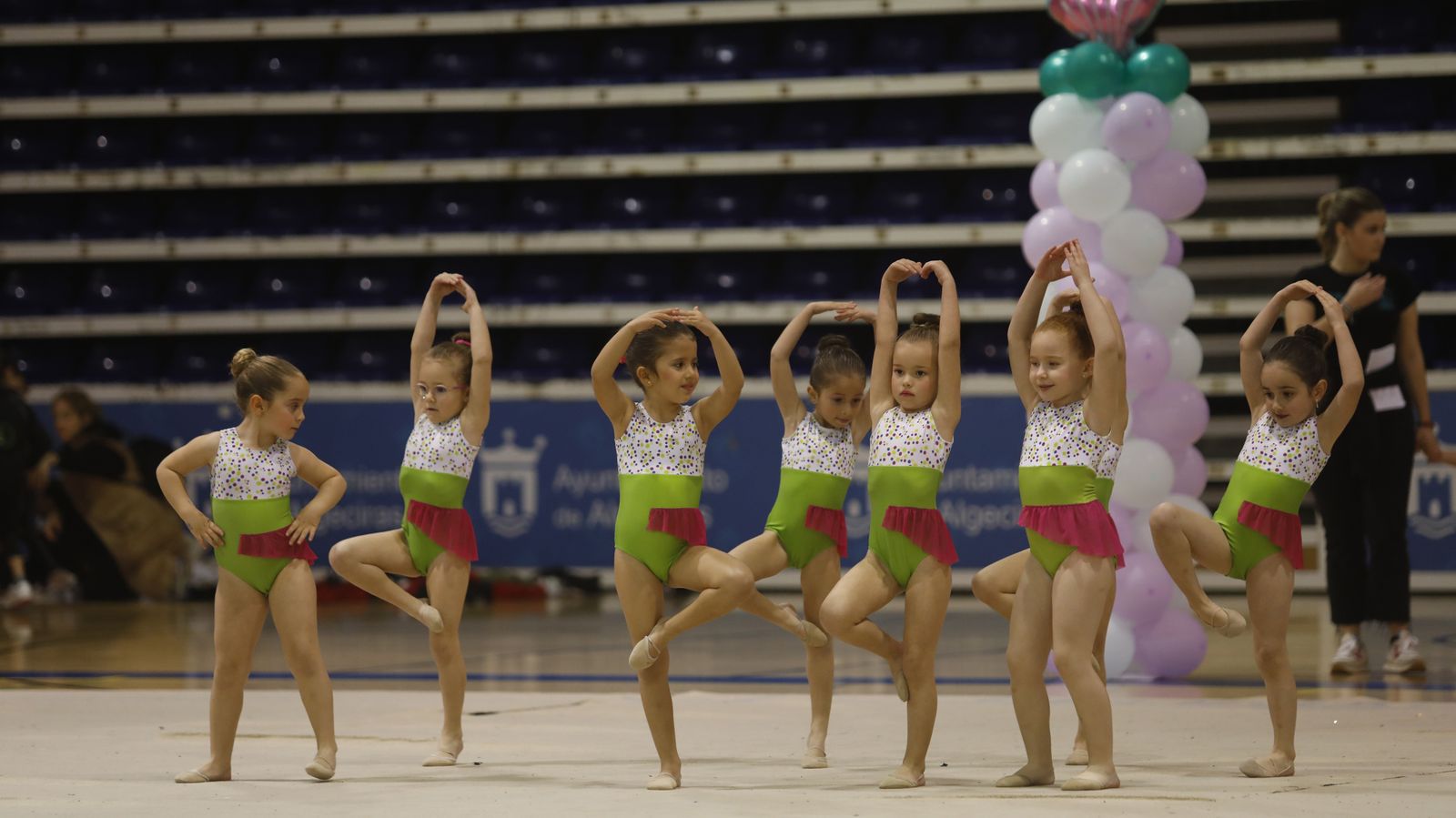 Las fotos del torneo comarcal del Club de Gimnasia Rítmica de Jimena, en Algeciras