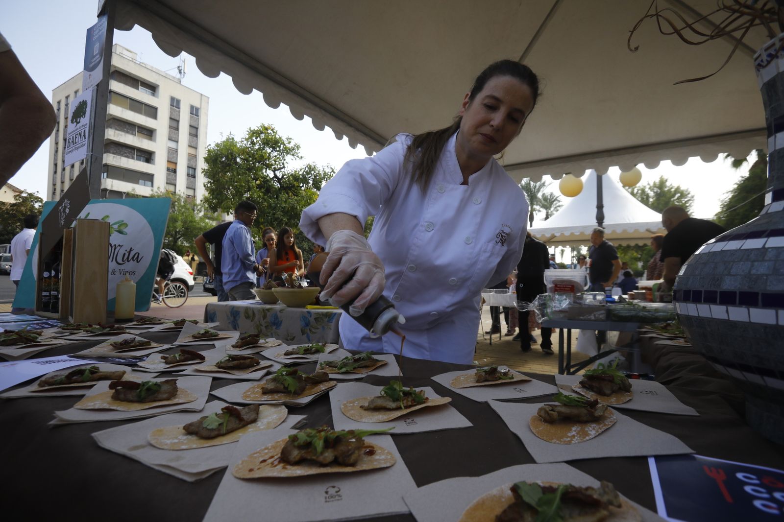 Las tapas del Córdoba Califato Gourmet en el Paseo de la Victoria, en imágenes