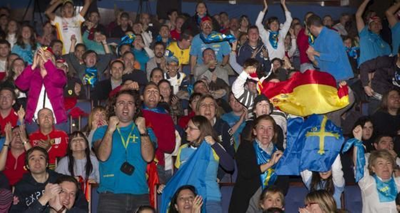 Seguidores de Fernando Alonso.

Foto: EFE