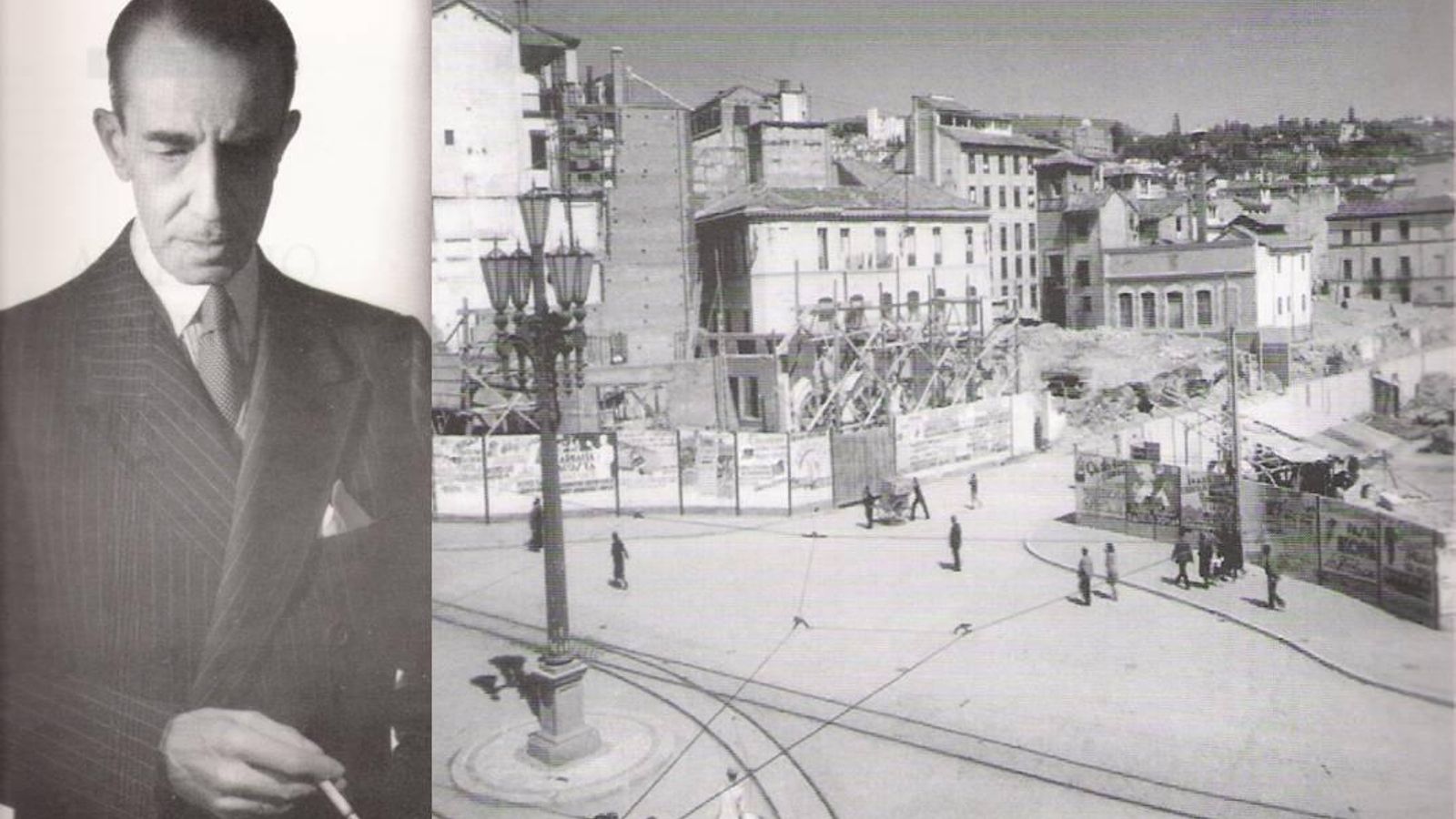 Gallego Burín y la nueva calle Ganivet.