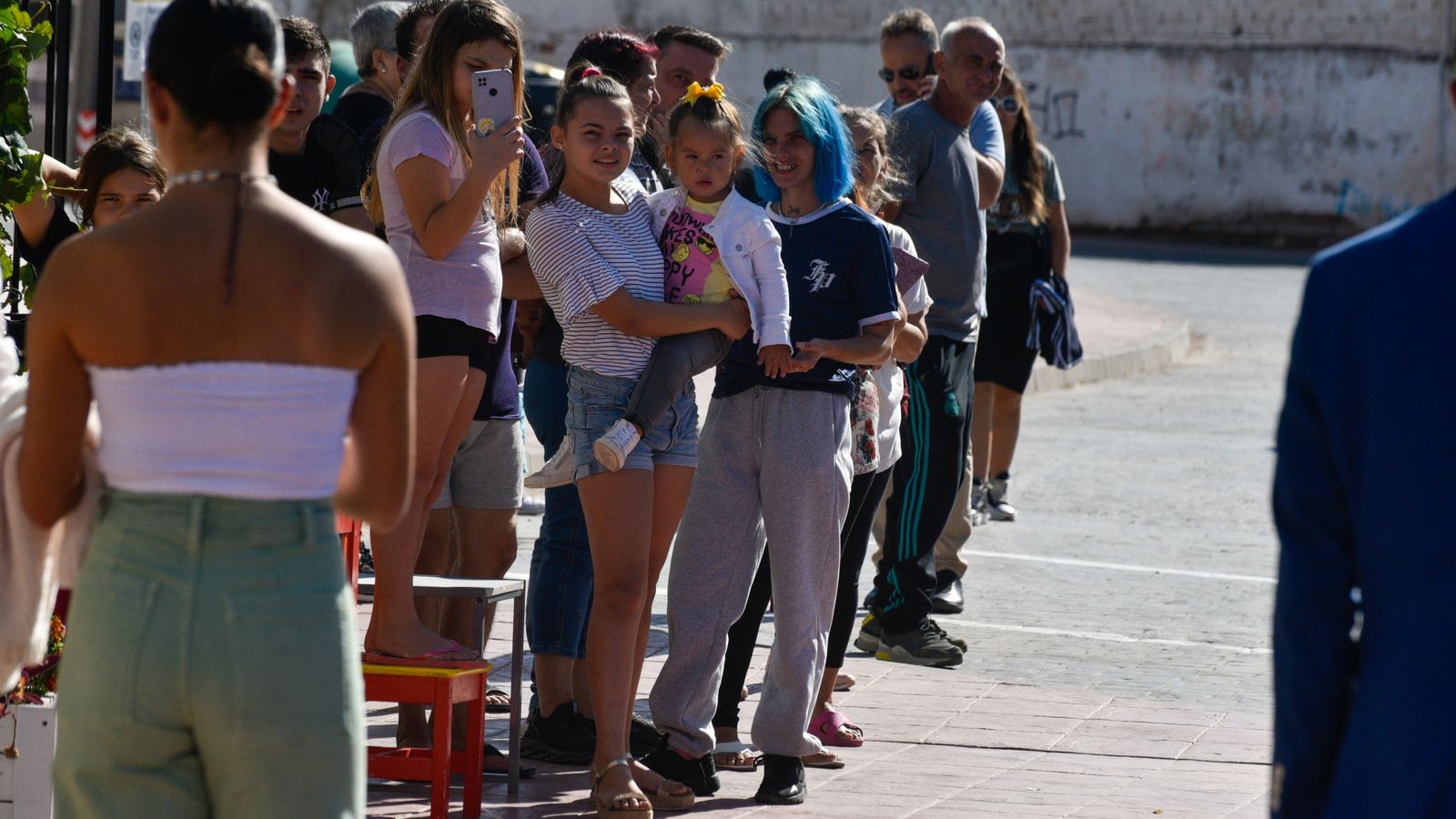 Procesión de la Virgen de La Salud en La Li´nea