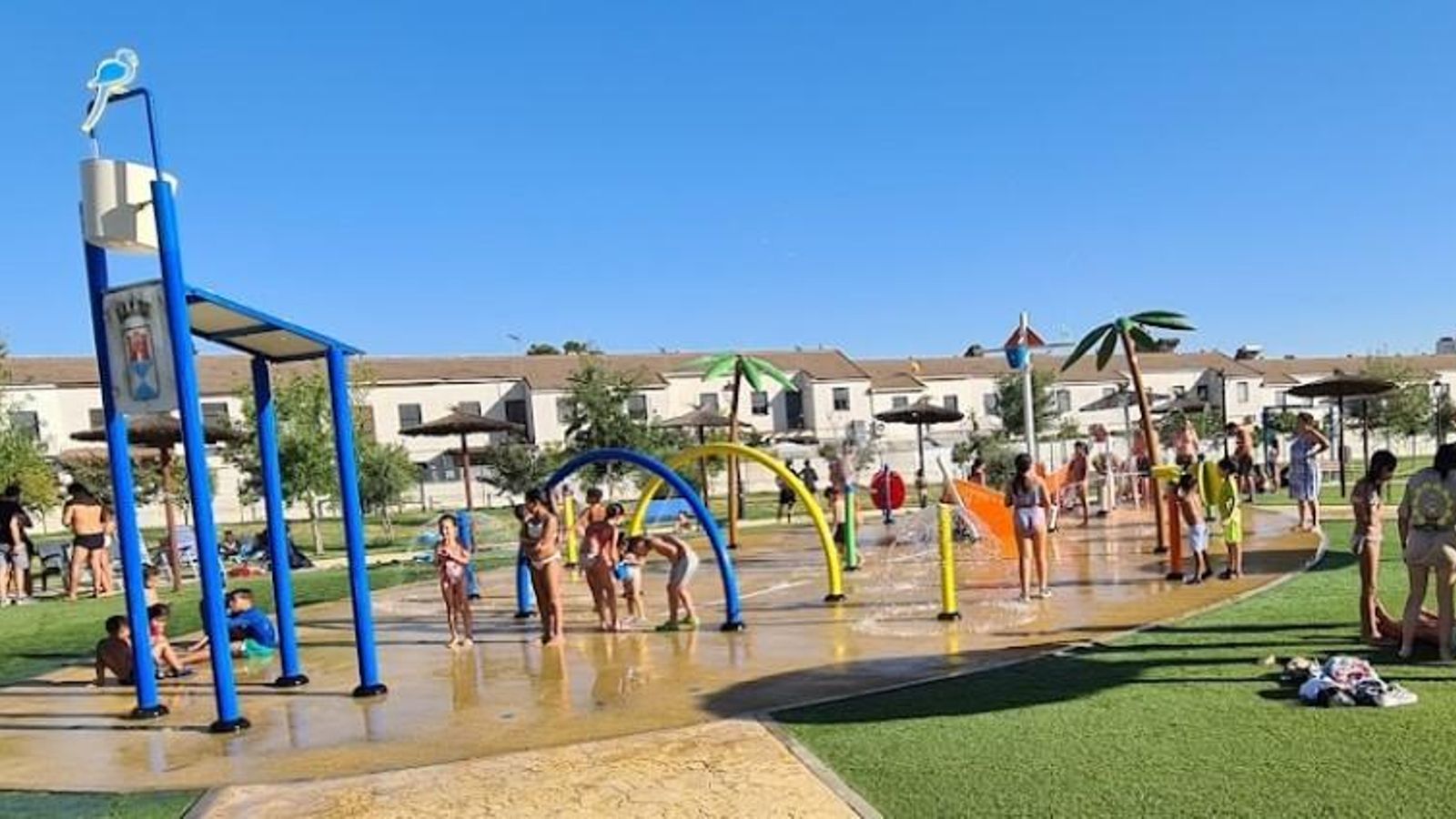 Parque del Parlamento, en Castilleja de la Cuesta
